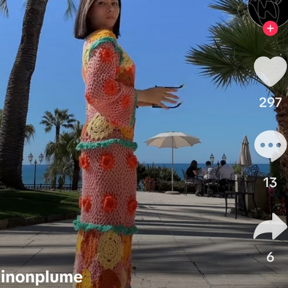 CeliaB Crochet Maxi Dress - Picture 11 of 16